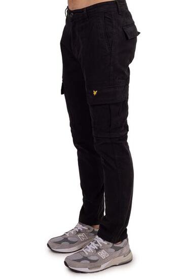 Pantaloni cargo uomo con logo