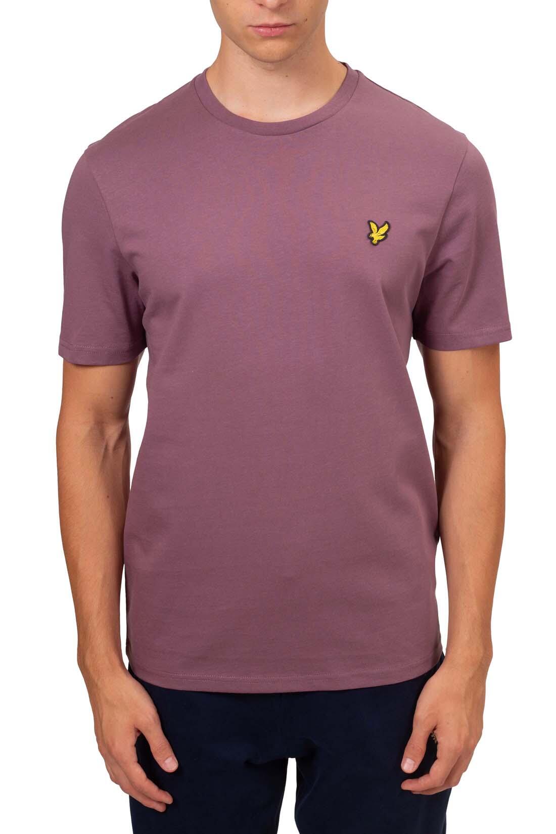 T-shirt uomo a tinta unita con logo 2/5