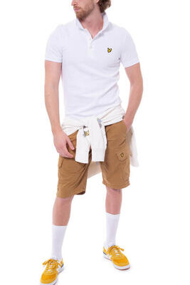 Polo uomo slim fit con logo