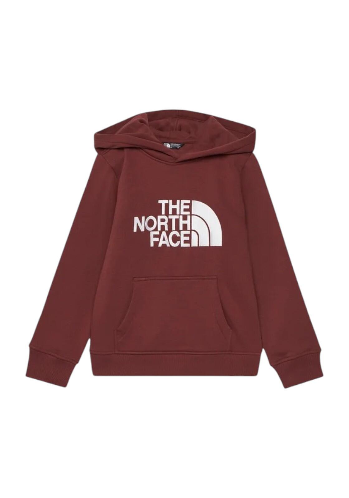 Sweatshirts Fleece-Pullover für Kinder The North Face Drew Peak Granatapfel 2/6