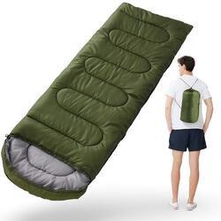 Sac de Couchage Inuitz 0/+20℃ avec Sac de Transport – Léger et Compact