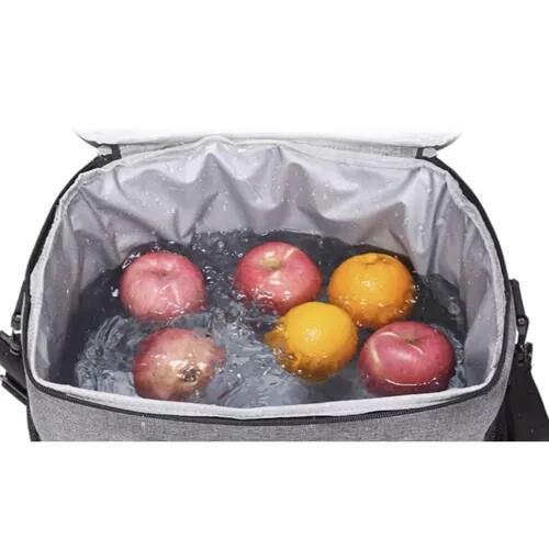 Geanta termica pentru picnic cu 2 pastile racire, 20 l, OXFORD, 37x24x24.5 cm