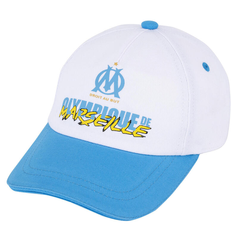 OLYMPIQUE DE MARSEILLE Echarpe Om - Collection Officielle Taille 140 cm