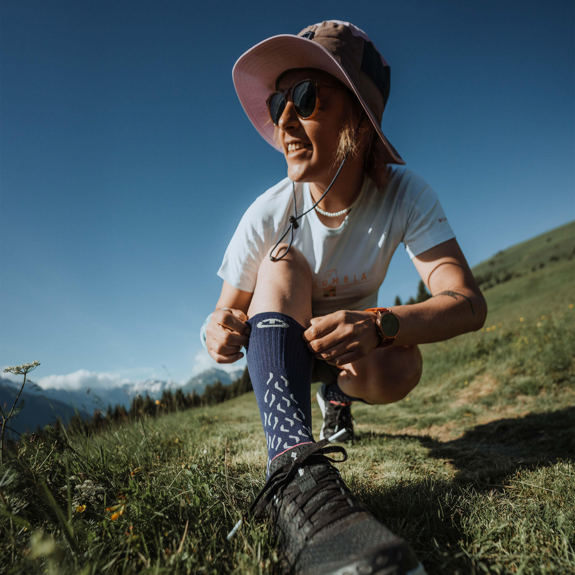 Chaussettes de randonnée les plus sèches, anti-humidité - Outdoor UltraCool Crew 4/4