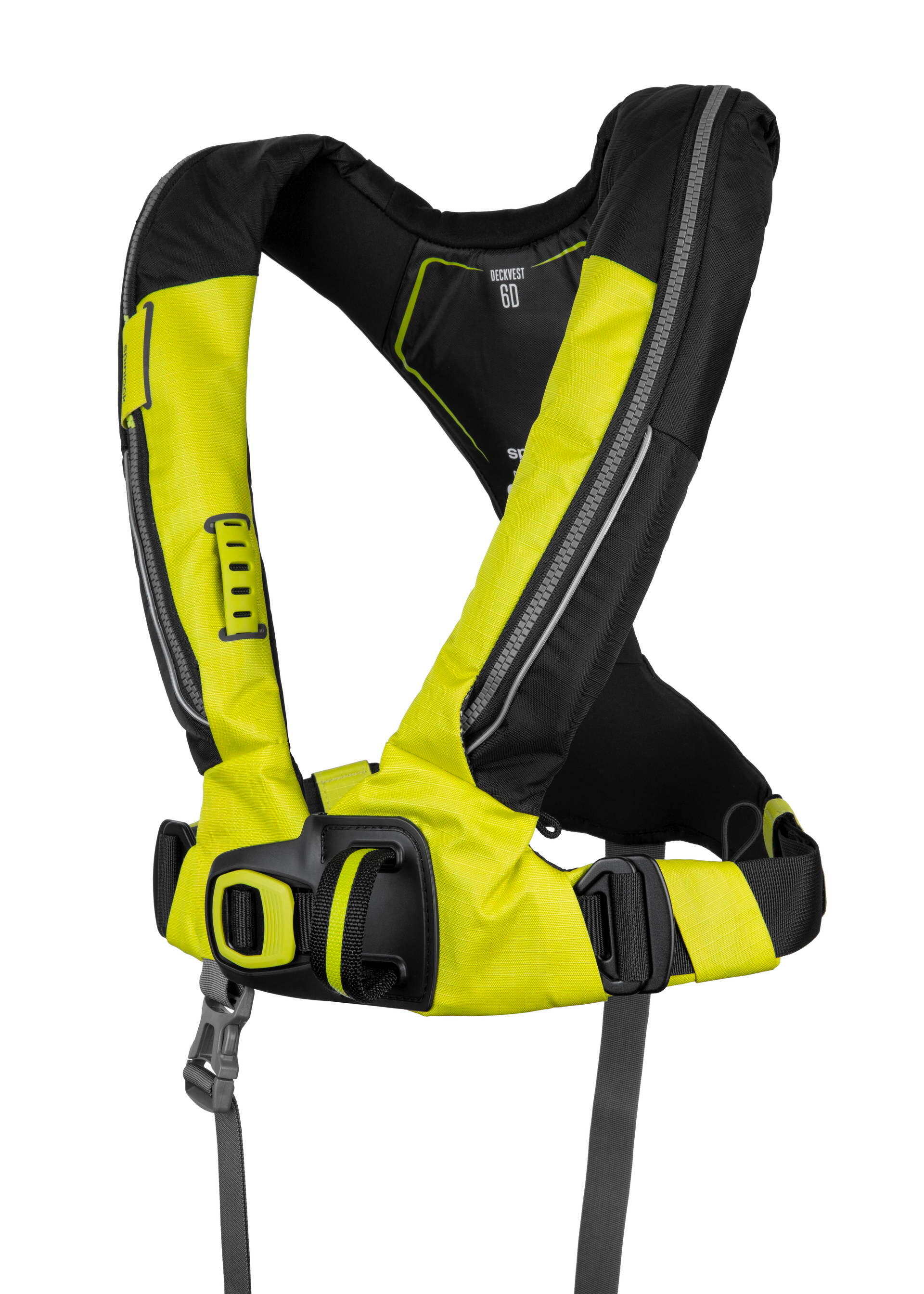 Deckvest 6D 170N gilet de sauvetage automatique avec harnais, jaune 5/5