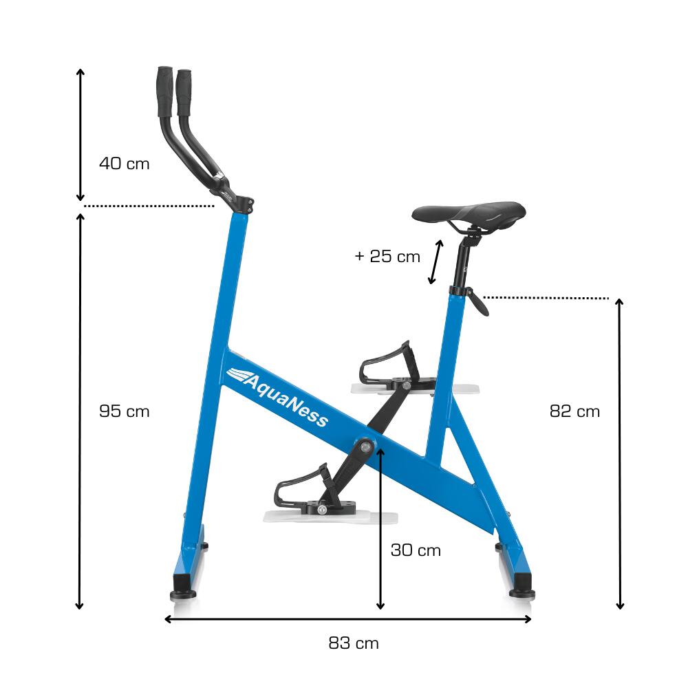 Aquaness - Aquabike V3 - Poolfahrrad 4/4