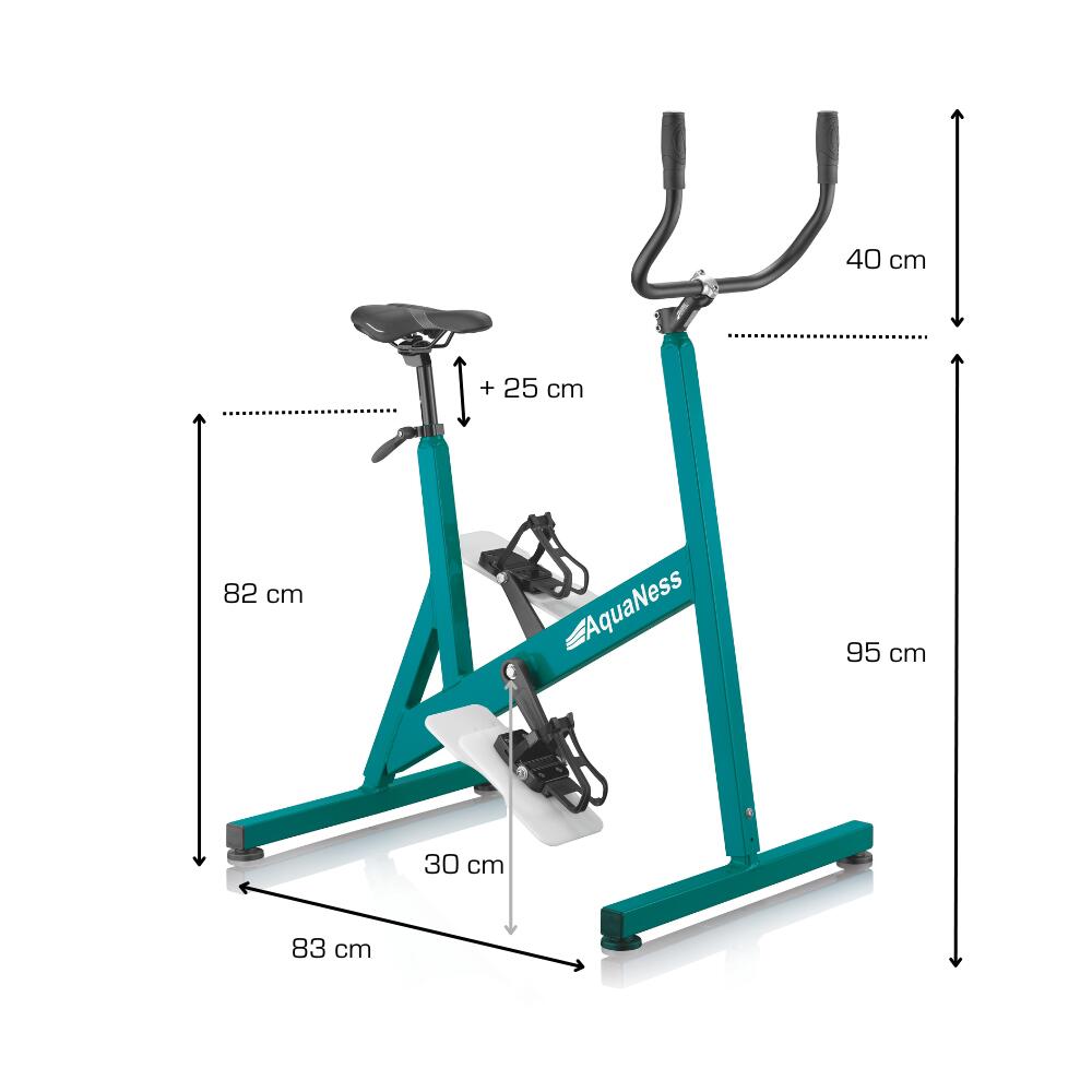 Aquaness - Aquabike V3 - Poolfahrrad 4/4