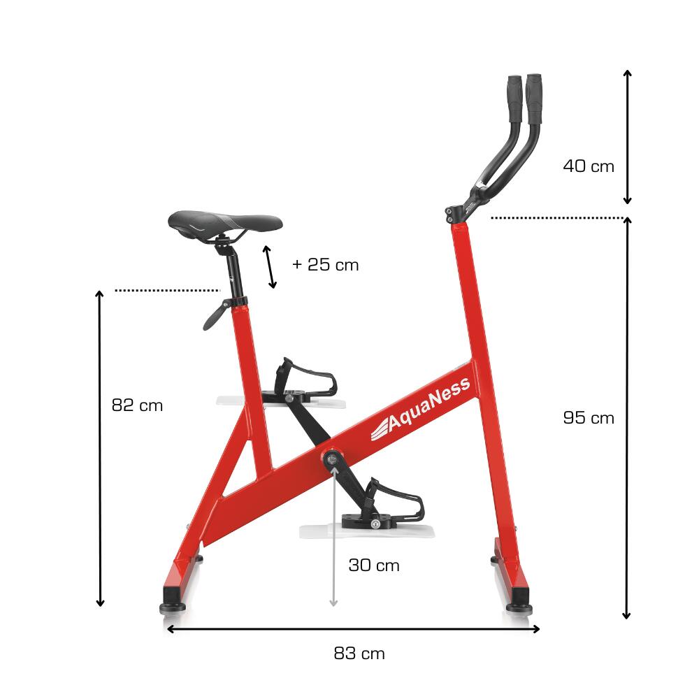 Aquaness - Aquabike V3 - Bicicleta de piscina 4/4