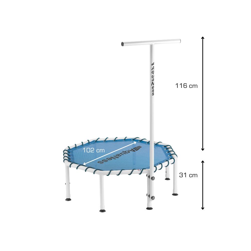 Aquaness - Trampoline aquatique avec barre TR1 4/4