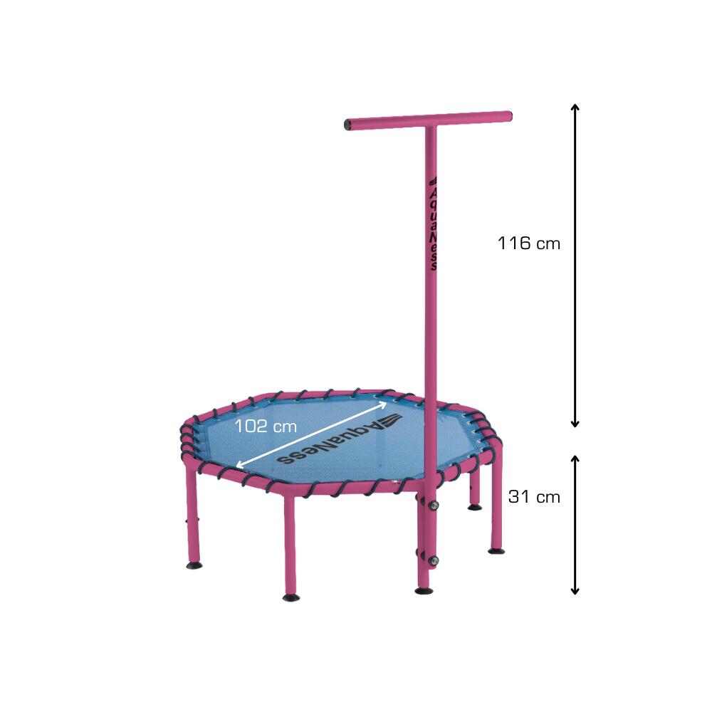 Aquaness - Wassertrampolin mit Haltestange TR1 2/2