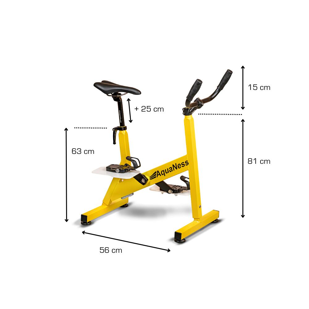 Aquaness - Aquabike K1 - Vélo de piscine 3/3