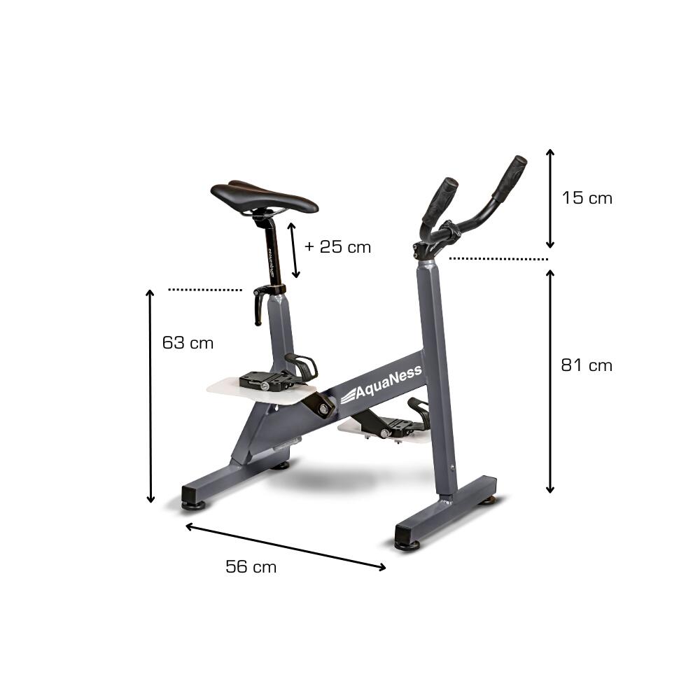 Aquaness - Aquabike K1 - Vélo de piscine 3/3