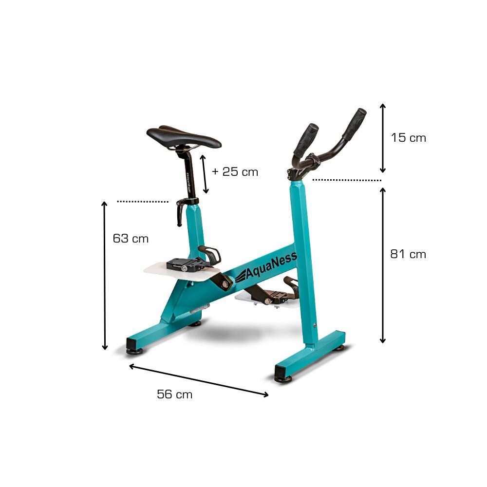 Aquaness - Aquabike K1 - Bicicleta de piscina 3/3