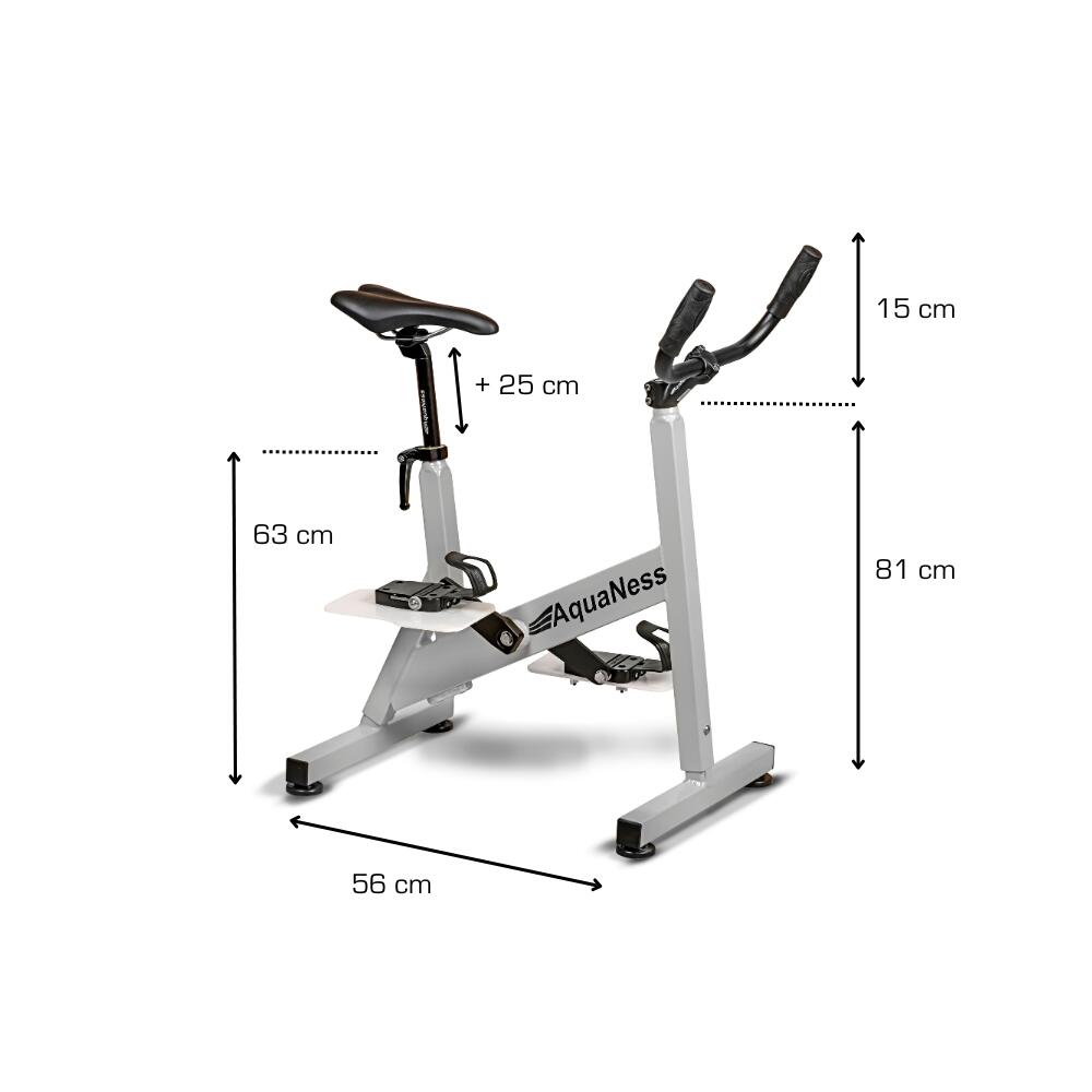 Aquaness - Aquabike K1 - Vélo de piscine 3/3
