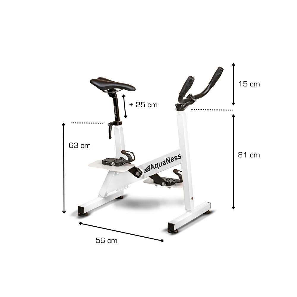 Aquaness - Aquabike K1 - Poolfahrrad 3/3