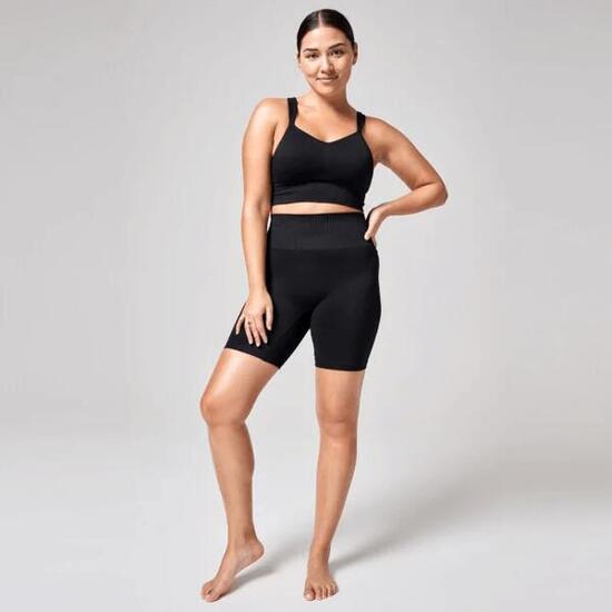 Collants de cyclisme sans coutures Casall avec motif côtelé