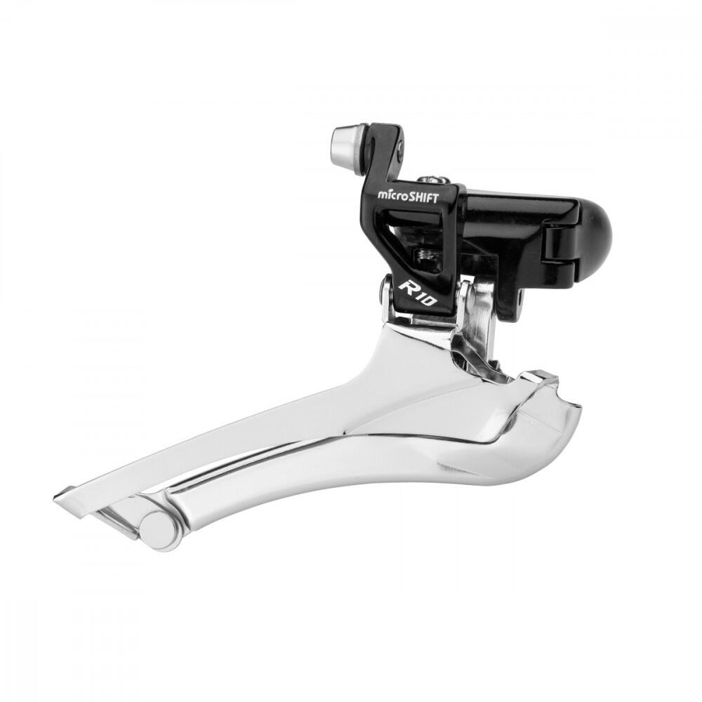 Microshift R10 front derailleur 2x10 speed clamp