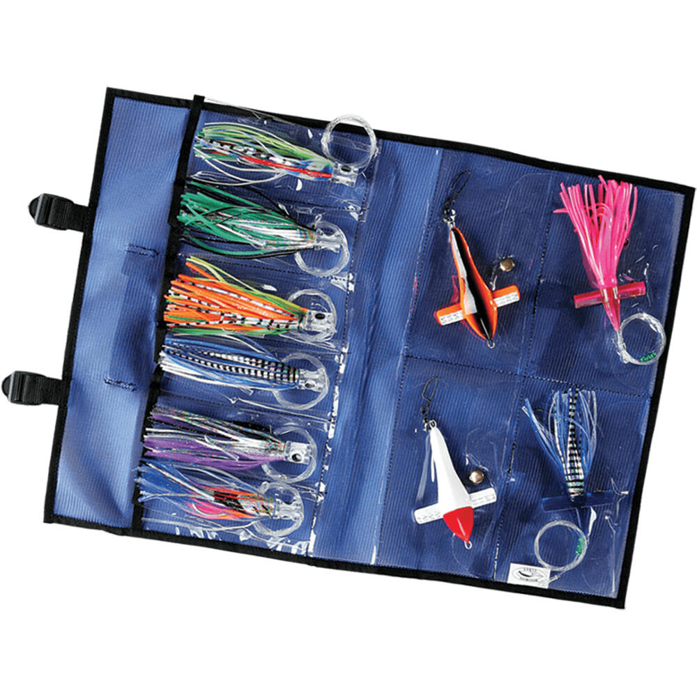 Williamson Sailfish Kit -6 x Asst Trolling Lures +4 x Exciter Birds in Lure Wrap