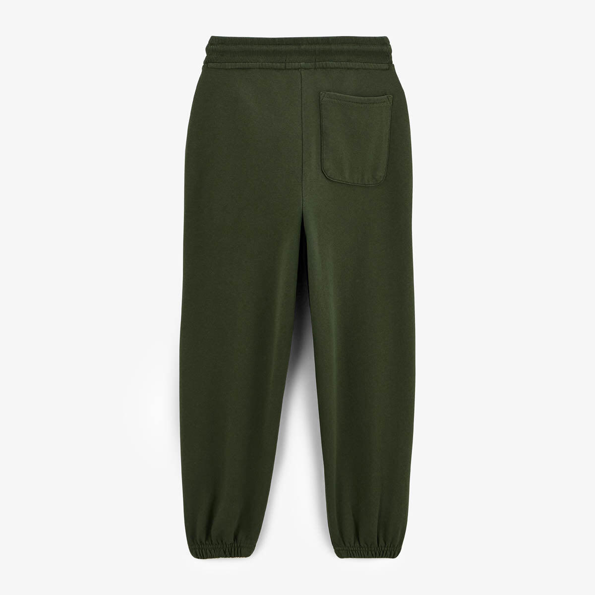 Jogging garçon élastiqué en coton vert anglais Paolo 2/4