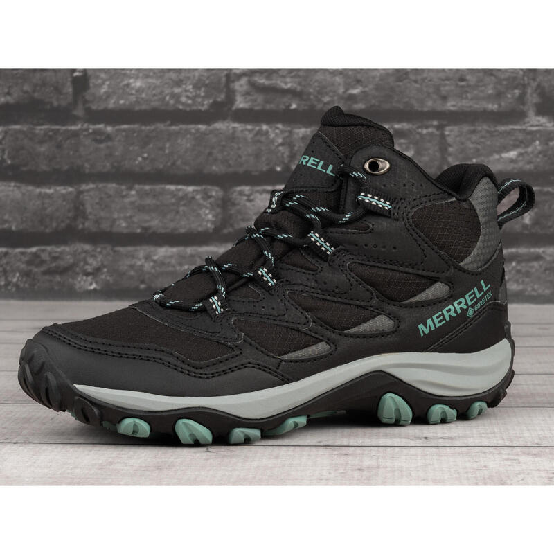 Ghete de drumeție pentru femei Merrell West Rim Sport Mid GTX
