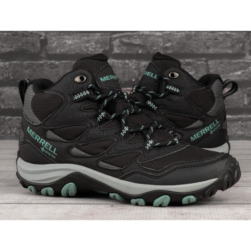 Ghete de drumeție pentru femei Merrell West Rim Sport Mid GTX