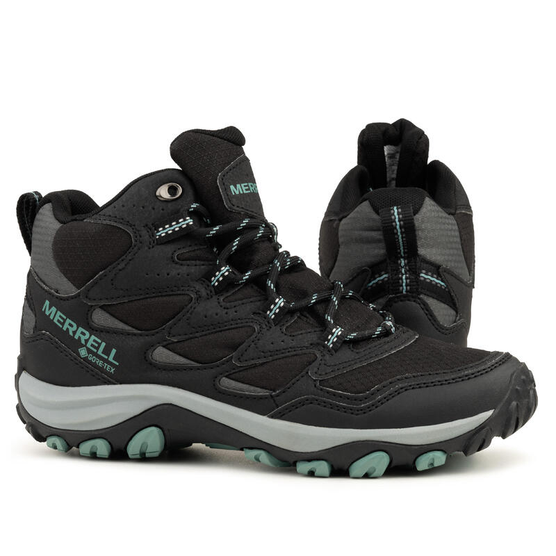 Ghete de drumeție pentru femei Merrell West Rim Sport Mid GTX