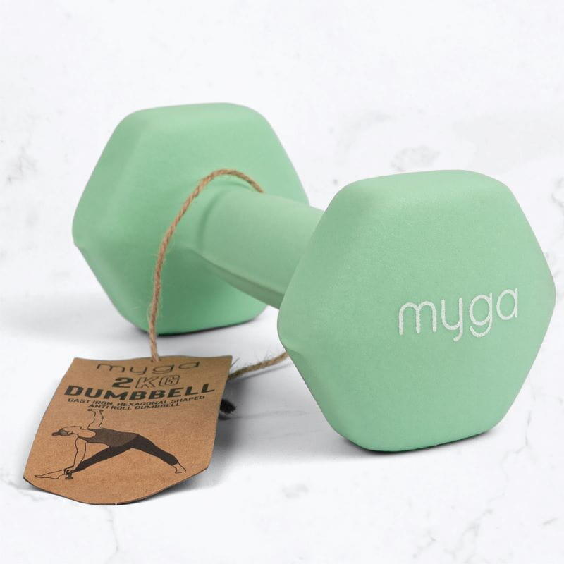 Fitness činky Myga Dumbbell - 2 kg 2/6