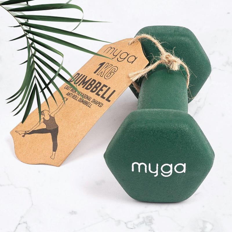 myga Mancuernas de fitness con mancuernas - 1 kg 1 ud 3/7