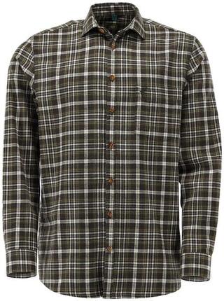 OS Trachten® Flanell-Jägerhemd Jagdhemd kariert langarm Herren von Oefele Jagd