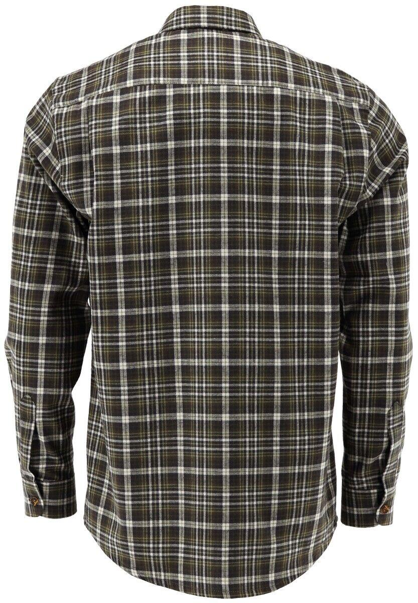 OS Trachten® Flanell-Jägerhemd Jagdhemd kariert langarm Herren von Oefele Jagd 3/6