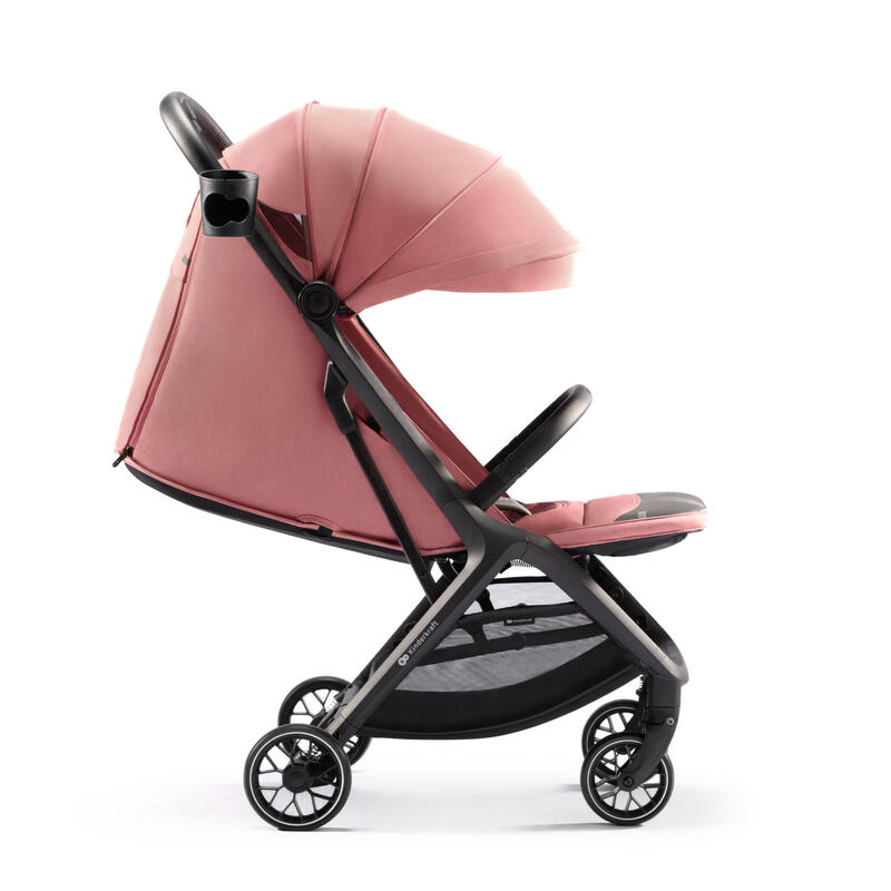 Carucior pentru copii KinderKraft NUBI 2, CUART ROZ