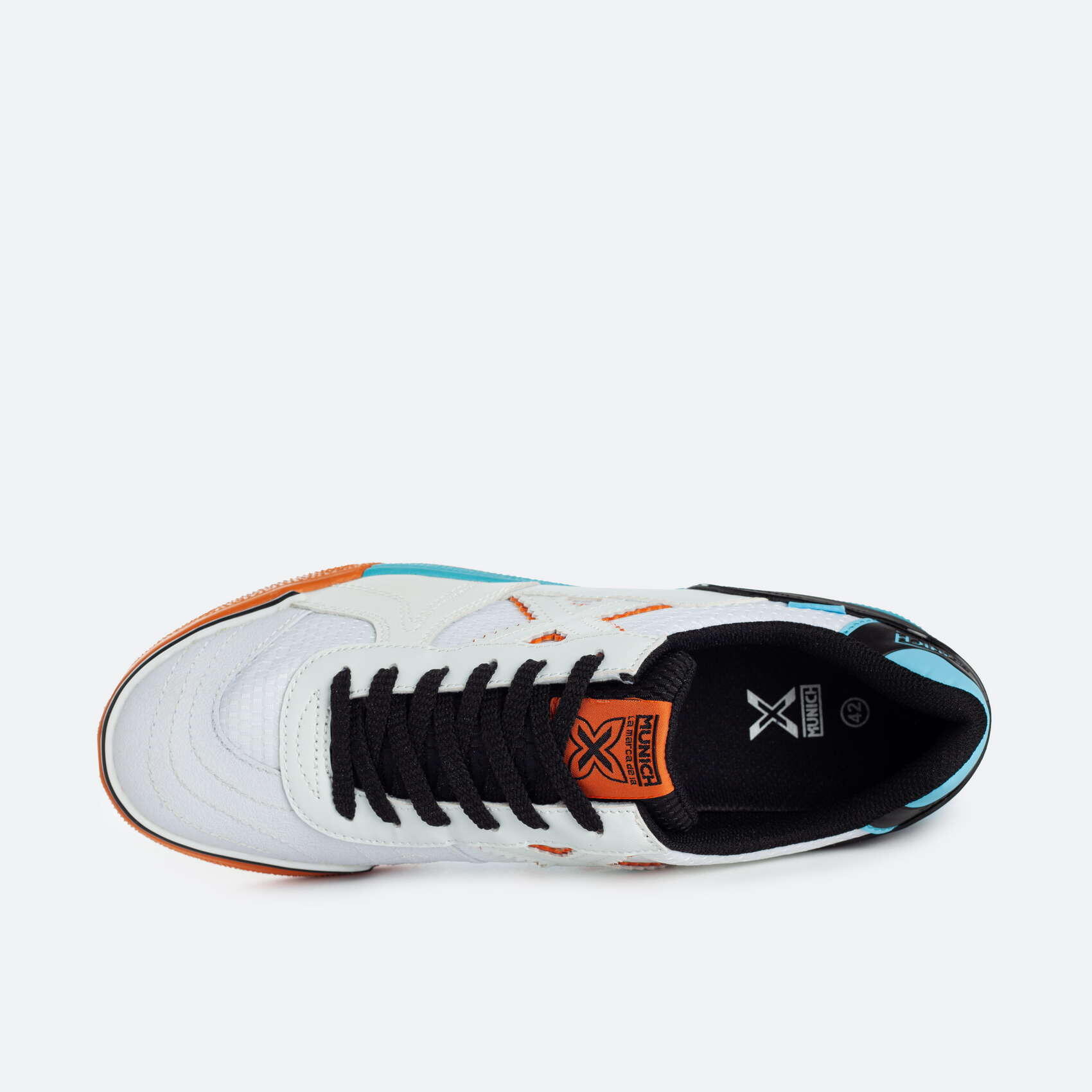 Buty piłkarskie męskie MUNICH G-3 Indoor blanco 3/7