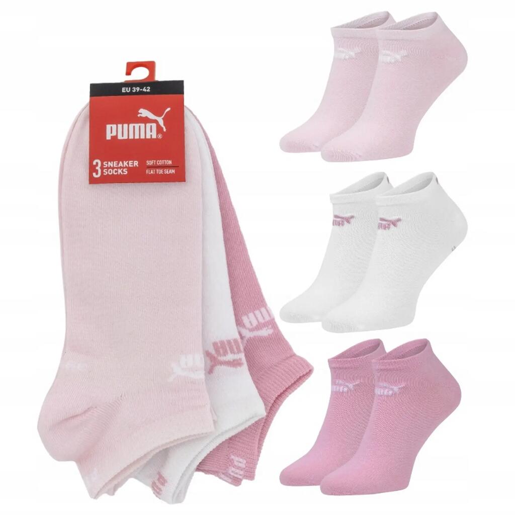 Чорапи Puma ELEMENTS PLAIN SNEAKER, 3 бр.