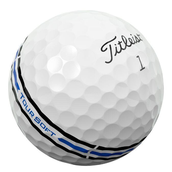 Titleist Tour Soft Alignment 360 Golfballen Wit 2025 4/5
