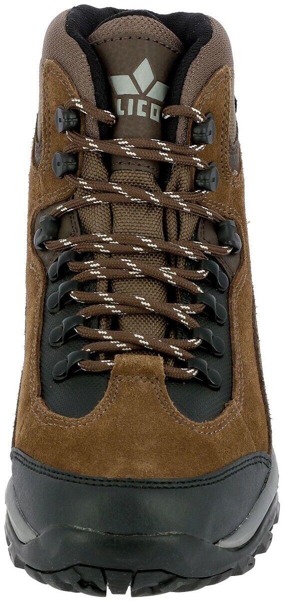 Lico Trekkingstiefel "Davos" Jagdstiefel Herren Wanderschuhe braun Oefele 3/7