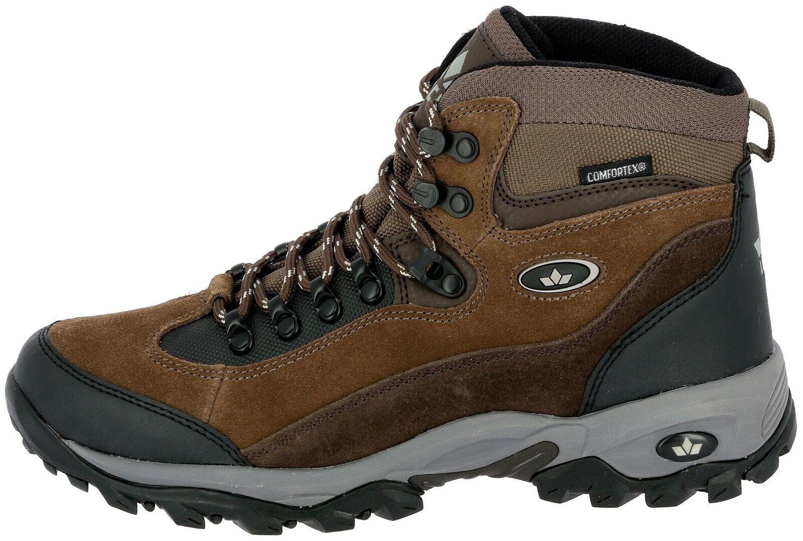 Lico Trekkingstiefel "Davos" Jagdstiefel Herren Wanderschuhe braun Oefele 2/7