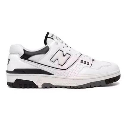 Chaussures de golf New Balance 550 SL pour homme, blanches et noires