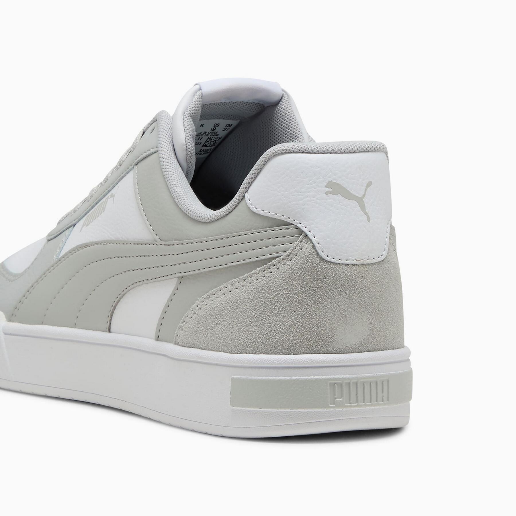 Puma Caven sneaker sportiva bianco grigio uomo 6/6