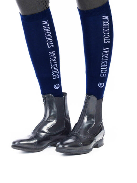 Chaussettes Bamboo Blend Midnight Blue - Equestrian Stockholm 2/2