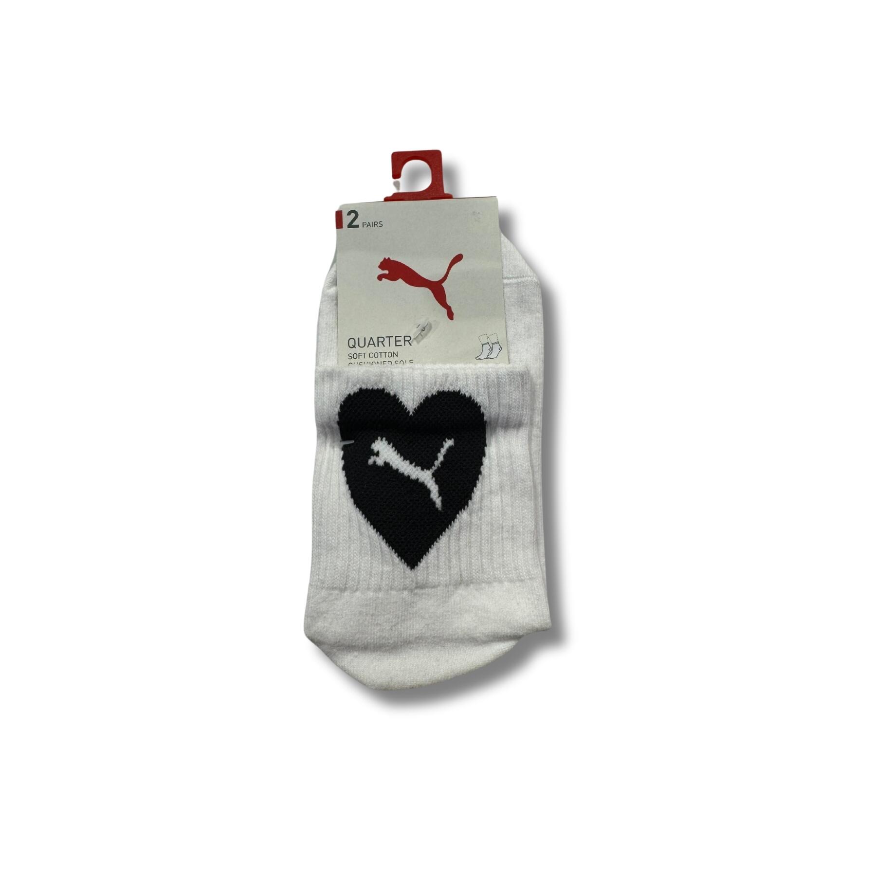 Puma Skarpety Heart Quarter 2-Pack 93877202 1/1