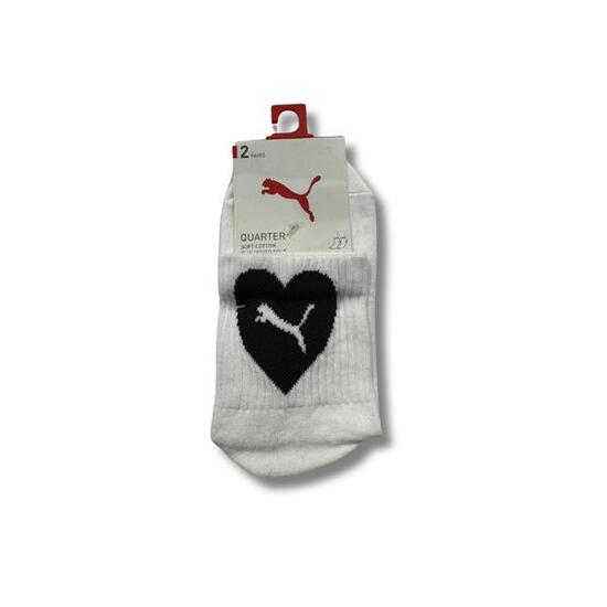 PUMA SKARPETY HEART QUARTER 2-PACK 93877202 r 35-38