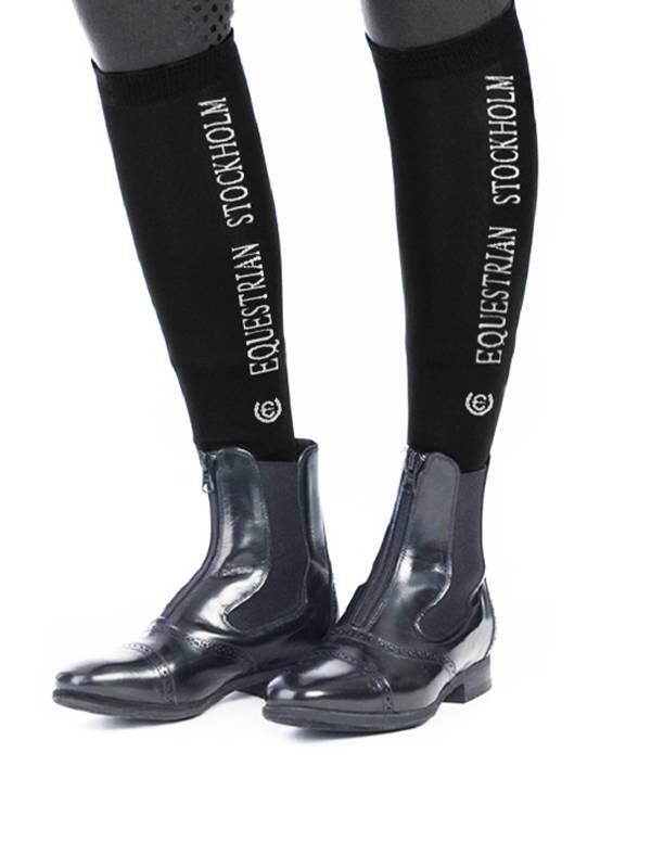 Chaussettes d'équitation Bamboo Blend Black edition - Equestrian Stockholm 2/2