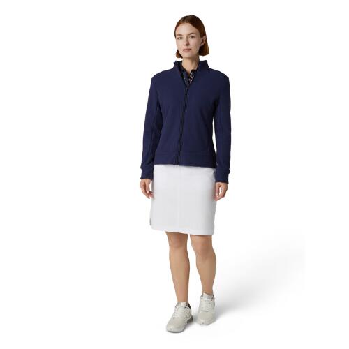 Callaway Stretch Waffle Knit Fleece Golfjas Dames Peacoat 3/5