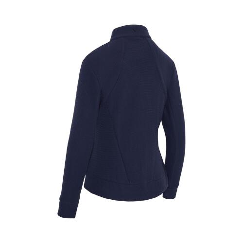 Callaway Stretch Waffle Knit Fleece Golfjas Dames Peacoat 2/5