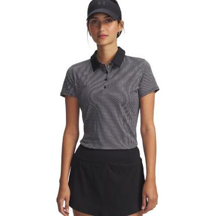 Under Armour Playoff 3.0 Printed Polo Zwart Dames