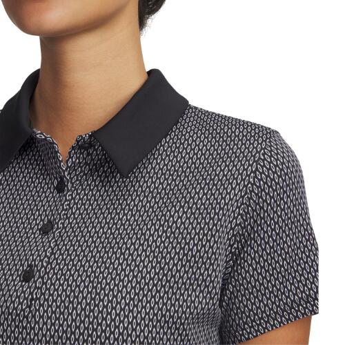 Under Armour Playoff 3.0 Printed Polo Zwart Dames 3/3