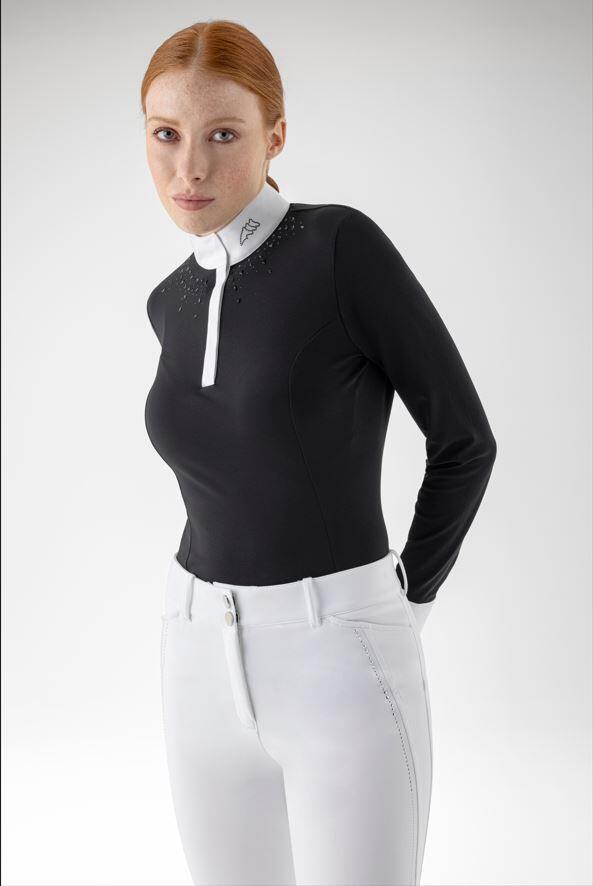 Polo de concours manches longues Gavag - EQUILINE 2/5