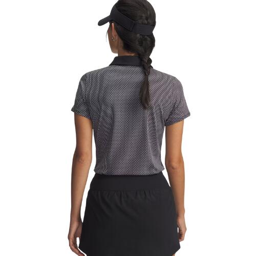 Under Armour Playoff 3.0 Printed Polo Zwart Dames 2/3