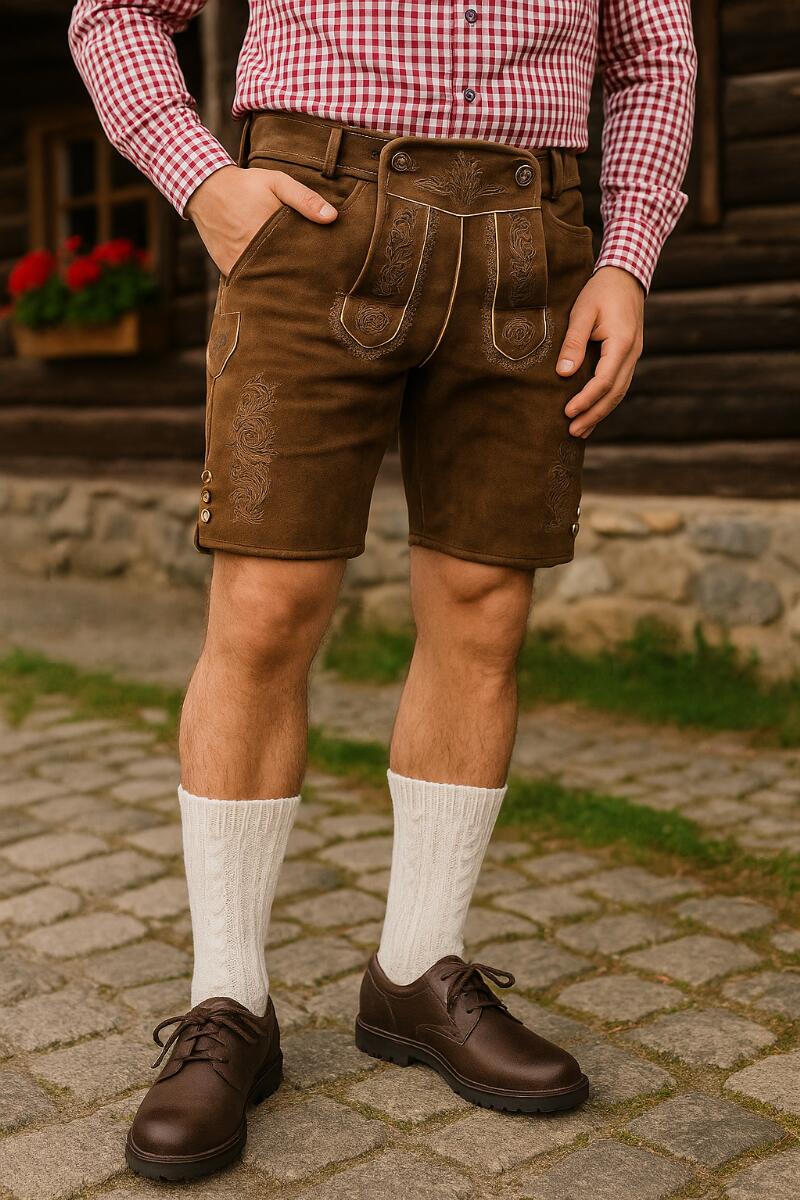 La Chasse® Merino-Trachtensocken für Lederhosen mit Zopfmuster von Oefele Jagd 2/3