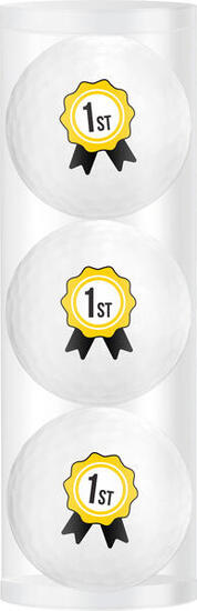 Coffret cadeau balles de golf 1st Prize 3 Balls